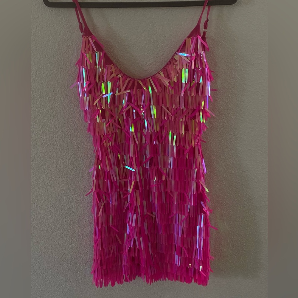 NWT Hot pink White Fox Freakum dress